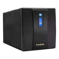 ИБП ExeGate SpecialPro Smart LLB-1200. LCD. AVR.4SH. USB <1200VA/750W, LCD, AVR, 4*Schuko, USB, Black> EP285494RUS