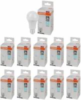 Лампа Светодиодная Груша 12W 220V E27 860Лм D-60mm L-118mm 4000К (ECO35)OSRAM, уп. 10шт