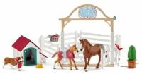 Набор Schleich Лошади для гостей Ханны с собакой Руби серия Horse 42458/14598