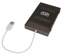 Корпус 2.5" AgeStar SUBCP1 SATA, USB2.0 Black