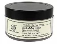 Дневной крем для лица Кхади экстракт Алоэ Вера (Herbal Day Cream, Khadi), 50 гр