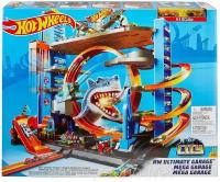 Гараж трек с акулой Mattel Hot Wheels FTB69