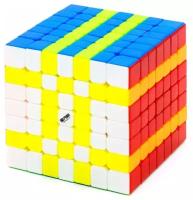 Скоростной кубик Рубика для спидкубинга QiYi MoFangGe 7x7x7 WuJi Цветной пластик