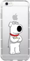 Чехол для iPhone 6 / 6S силиконовый "Брайан Гриффин / Brian Griffin"