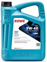 HC-синтетическое моторное масло ROWE Hightec Synt Asia SAE 5W-40, 4 л