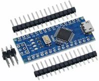 Плата Ардуино совместимая Nano ATmega328P Board V3.0 5V/16Mhz CH340 micro USB AR123