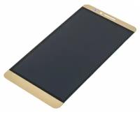 Дисплей для Huawei Ascend Mate 7 4G (MT7-L09) (в сборе с тачскрином) золото
