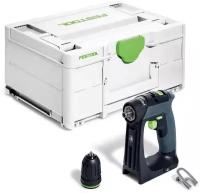 Аккумуляторная дрель-шуруповерт Festool CXS 18-Basic 576882