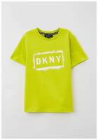 Футболка DKNY, размер 176, желтый