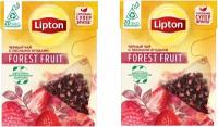 Чай черный с лесными ягодами "Lipton Forest Fruit" 20 пирамидок 2 упаковки