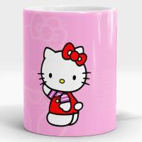 Кружка для чая и кофе с принтом Hello Kitty мультфильм