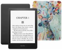 Электронная книга Amazon Kindle PaperWhite 2021 8Gb black Ad-Supported с обложкой ReaderONE