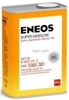 Масло моторное eneos super gasoline sl 5w-30 полусинтетическое 0,94 л oil1358