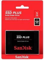 Твердотельный накопитель SanDisk SSD PLUS 1 ТБ SATA III 2.5 SDSSDA-1T00-G26