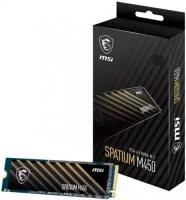 Накопитель SSD Msi SPATIUM M450 PCIe 4.0 NVMe M.2 500GB