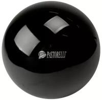 Мяч для художественной гимнастики PASTORELLI New Generation, 18 см, черный 00006