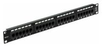 Патч-панель Rexant 04-0021 19", 1U, Cat 5e, 24 порта RJ45 (8p8c), неэкранированная, Dual IDC (110/KRONE)