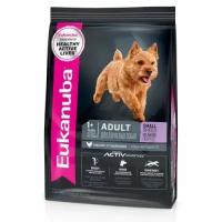 Eukanuba Dog для взрослых собак мелких пород Курица, 3 кг