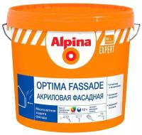 ALPINA EXPERT OPTIMA FASSADE краска для наружных работ фасадная акриловая База 3 (8,46л)