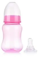 Бутылочка для кормления Курносики приталенная с силиконовой соской молочной, 125 мл (11132)