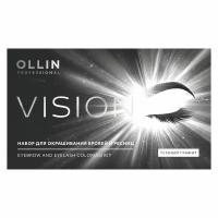 VISION набор для окрашивания бровей и ресниц (Темный графит) OLLIN PROFESSIONAL