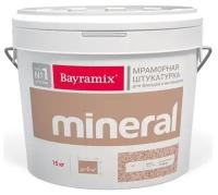 Декоративное покрытие Bayramix Мраморная штукатурка Mineral, средняя фракция, 1.2 мм, 343, 15 кг