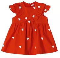 Платья и юбки для малышей Original Marines, размер 12/18, цвет Красный