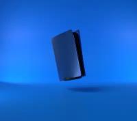 Сменная пластиковая панель корпуса для PlayStation 5 и PlayStation 5 Digital Edition (цветной корпус для PS5), цвет синий
