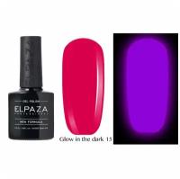 ELPAZA Гель-лак Glow in the Dark, 10 мл, 50 г, 15