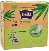 Ежедневные прокладки "Panty Soft", Bella, 60+10 шт, в ассортименте