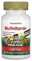 Nature's Plus Animal Parade GOLD Multi мультивитамины, микроэлементы, пробиотики 60 таб