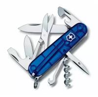 Нож Victorinox Climber синий прозрачный, 1.3703.T2