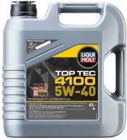 Масло моторное 5W-40 TOP TEC 4100 4 л LIQUI MOLY 7547