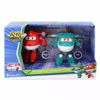 Набор Super Wings Трансформер Джетт и Тино EU760202