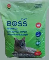 Кошачий наполнитель Cat Boss минеральный впитывающий, на 14 л