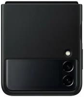 Чехол Samsung Galaxy Z Flip3 Leather Cover Black (EF-VF711)