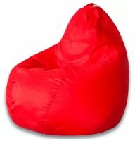 Кресло Мешок Груша Красное (Оксфорд) (XL, Классический)