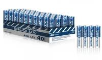 Батарейки AAA Ergolux LR03 Alkaline 1.5В набор 40шт