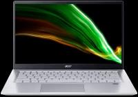 Ноутбук Acer Swift 3 SF314-511-31N2 14" FHD IPS/Core i3-1115G4/8GB/256GB SSD/Iris Xe Graphics/Endless OS/NoODD/серебристый (NX. ABLER.00C)