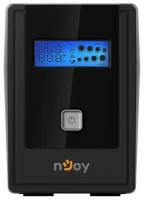 ИБП nJOY Cadu 650 (эффективная мощность 360Вт, LCD,, батарея 7 Ач, 2 евро розетки)