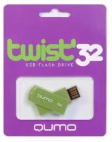 Накопитель USB 2.0 32Гб QUMO Twist Pistachio, фисташковый