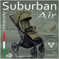 Прогулочная коляска SWEET BABY Suburban Compatto Air, olive