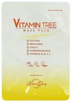 Маска для лица GRACE DAY VITAMIN TREE выравнивающая тон кожи, 25 мл