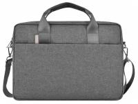 Сумка для ноутбука WiWU Minimalist Laptop Bag Pro 15.6", серый