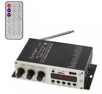 Усилитель звука Kentiger HY-470BT (2х20Вт, USB, TF, FM, bluetooth)