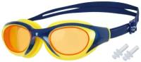 Очки ONLYTOP, для плавания, для взрослых, UV защита, цвет желтый, синий