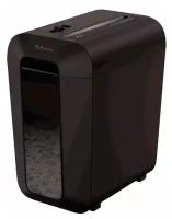 Fellowes Шредер Fellowes PowerShred LX65 черный (секр. P-4) перекрестный 10лист. 22лтр. скрепки скобы пл. карты