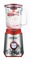 Блендер Centek CT-1327, стационарный, 1000 Вт, 1.5 л, 3 скорости, импульс, чёрно-серебрист. Centek 3