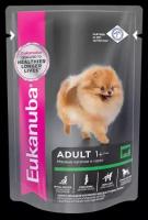 EUKANUBA 100гр для собак с говядиной в соусе (пауч)