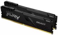 Оперативная память Kingston FURY Beast 32 ГБ (16 ГБ x 2 шт.) DDR4 3200 МГц DIMM CL16 KF432C16BBK2/32